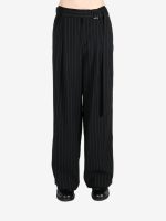 LOUIS GABRIEL NOUCHI - Men Pleated Pinstripe Pants