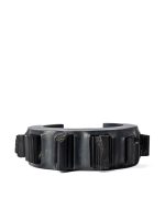 PARTS OF FOUR - Crescent Bracelet (Terrestrial Surfaced, Schorl, 30mm, KAS+KA+SCHR)