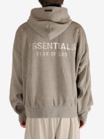 FEAR OF GOD ESSENTIALS - Men Classic Fit Fleece Hoodie - Image 3