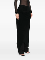 JEAN PAUL GAULTIER - Women Flock "Tattoo Ruban" Mesh Long Sleeved Top - Image 2