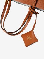 MCM - Unisex Himmel Lthr Doppel Shopper Mini Bag - Image 3