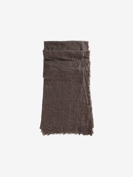Brown scarf, front view