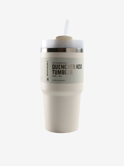 Tan tumbler,front view