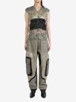COMMUNS - Unisex Printed Patchwork Vest - Image 4