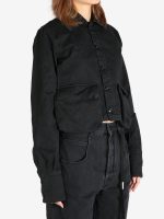 ANN DEMEULEMEESTER - Women Cargo Shirt Jacket - Image 2