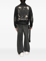 AMIRI - Men Bleach Bandana OS Denim Jacket - Image 3