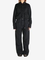 ANN DEMEULEMEESTER - Women Cargo Shirt Jacket - Image 4