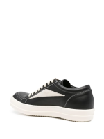 RICK OWENS - Men Leather Vintage Sneaks - Image 3