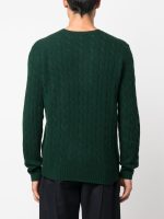 POLO RALPH LAUREN - Men Wool Cable-Knit Sweater - Image 3