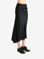 RICK OWENS - Women Charmeuse A Line Bias Skirt - Image 2