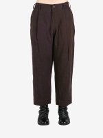 ZIGGY CHEN - Men Front Pleats Tapered Trousers