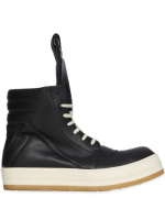 RICK OWENS - Men Leather Creep Geobaskets - Image 2