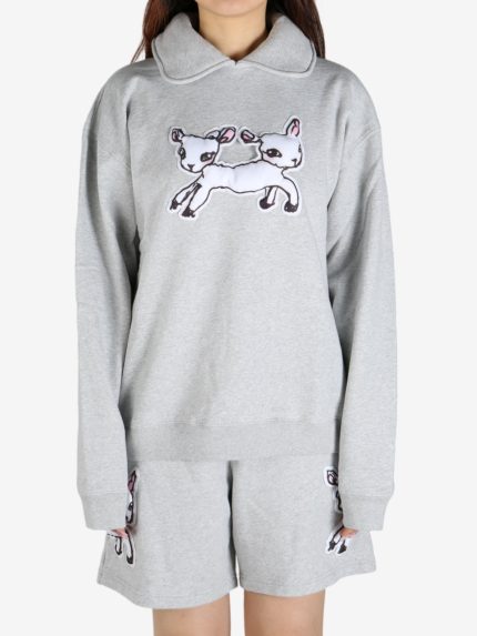 SKY HIGH FARM - Women Padded Collar Crewneck