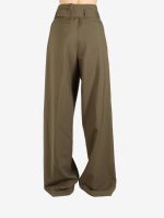 DRIES VAN NOTEN - Women Belted Wool Trouser - Image 3