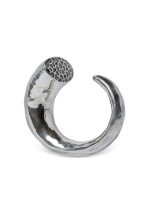 PARTS OF FOUR - Giant Horn Bracelet (Hoof Set, Mega Pavé, PA+DIA) - Image 3