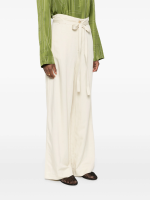 TOTEME - Women Fluid Tie-Waist Trousers - Image 2