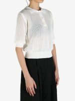MARGARET HOWELL - Women Pointelle Polo Shirt - Image 2