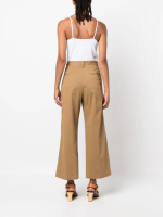 POLO RALPH LAUREN - Women High Waisted Cropped Trousers - Image 3