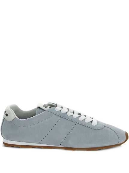 MIU MIU - Women Plume Suede Sneakers