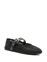 MIU MIU - Women Mesh Ballerina Flats - Image 2