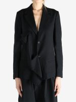 Y'S - Women O-Left Front Drape Jacket