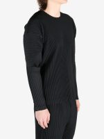 HOMME PLISSE ISSEY MIYAKE - Men Basics Long Sleeve T-Shirt - Image 2