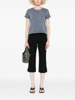T BY ALEXANDER WANG - Women Essential Jersey Puff Logo Shrunk Tee