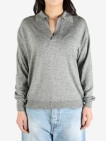 AURALEE - Women Cashmere Silk Skipper Polo