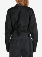 ANN DEMEULEMEESTER - Women Cargo Shirt Jacket - Image 3