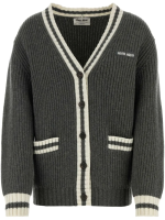 MIU MIU - Women Silk Cashmere Cardigan - Image 4