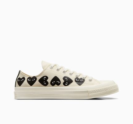 COMME DES GARCONS PLAY X CONVERSE - Chuck 70 Multi Heart Low Top