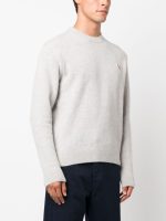 MAISON KITSUNE - Men Baby Fox Patch Regular Jumper - Image 2