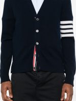 THOM BROWNE - Men Relaxed Fit Cardigan - Image 4