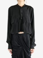 ANN DEMEULEMEESTER - Women Karita Cargo Cropped Shirt