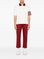 THOM BROWNE - Men Rugby Fit Milano Stitch Short Sleeve Polo