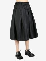 COMME DES GARCONS COMME DES GARCONS - Women Heavy Satin Curve Seam Skirt - Image 2