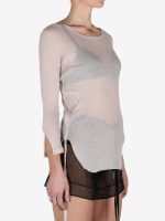 ANN DEMEULEMEESTER - Women Trina Three-Quarter Sleeve Slim T-Shirt - Image 2