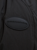 ALEXANDER WANG - Women Dome Silicone Patch And Self Belt Puffer Coat - Image 4