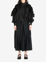 COMME DES GARCONS TAO - Women Exaggerated Pleated Design Sleeveless Blouson - Image 4