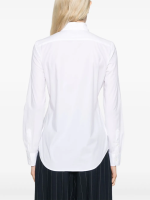 POLO RALPH LAUREN - Women 60/1 Stretch Poplin-Ls Brkn St-Long Sleeve-Button Front Shirt - Image 3