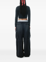 ALEXANDER WANG - Women Turned Down Elastic Cargo Pant - Image 3