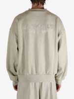 FEAR OF GOD ESSENTIALS - Men Classic Fit Fleece Crewneck - Image 4