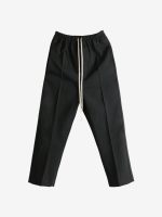 RICK OWENS - Women Drawstring Astaires Cropped Pants - Image 4