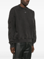 OFF WHITE - Men Bw S.Matthew Skate Crewneck Sweatshirt - Image 2