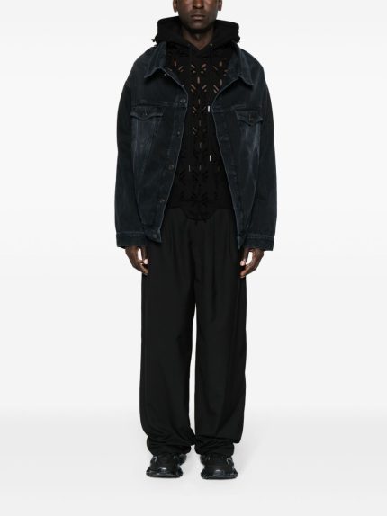 BALENCIAGA - Men Off Shoulder Jacket