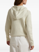 POLO RALPH LAUREN - Women Bear Long Sleeve Hood Pullover Sweater - Image 3