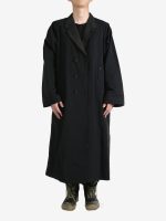 YOHJI YAMAMOTO POUR HOMME - Men I-Lining Pt Raglan Coat - Image 2
