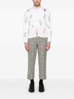 THOM BROWNE - Men Straight Fit BD Long Sleeve Shirt