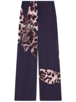 DRIES VAN NOTEN - Women Printed Viscose Pants - Image 4
