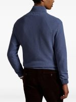POLO RALPH LAUREN - Men Long Sleeve Cotton 1/2 Zip Sweater Pullover - Image 2